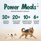 Power Meals | 100% Natural Wet Dog Food with Added Vitamins & Minerals (Tofu & Quinoa)