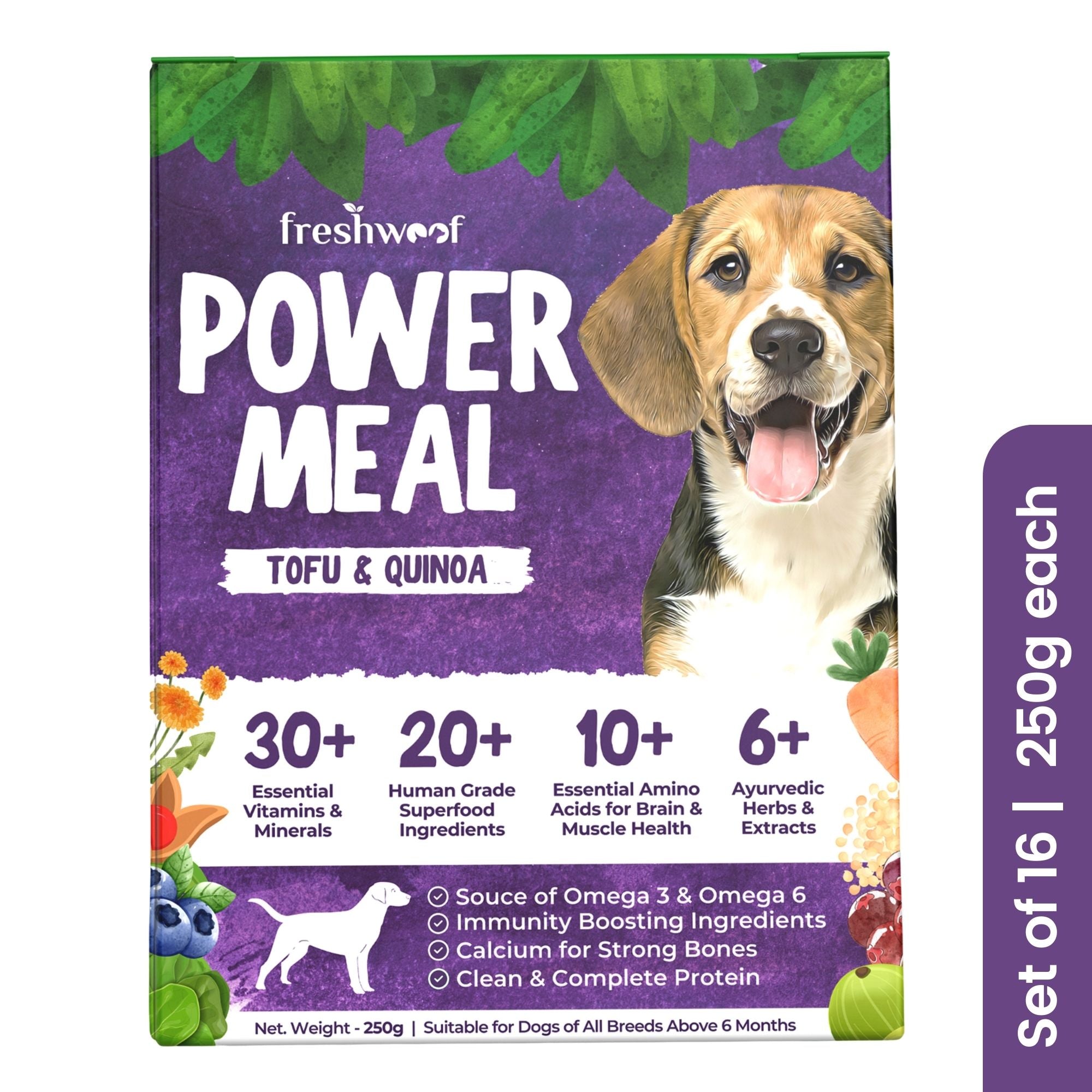 Power Meals 100 Natural Wet Dog Food with Added Vitamins Minerals